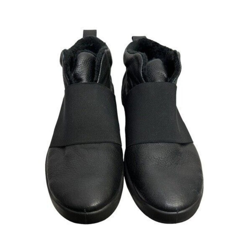 ROMIKA Womens Ankle Boots Booties Black Elastic Waterproof Size 7 - Picture 2 of 9